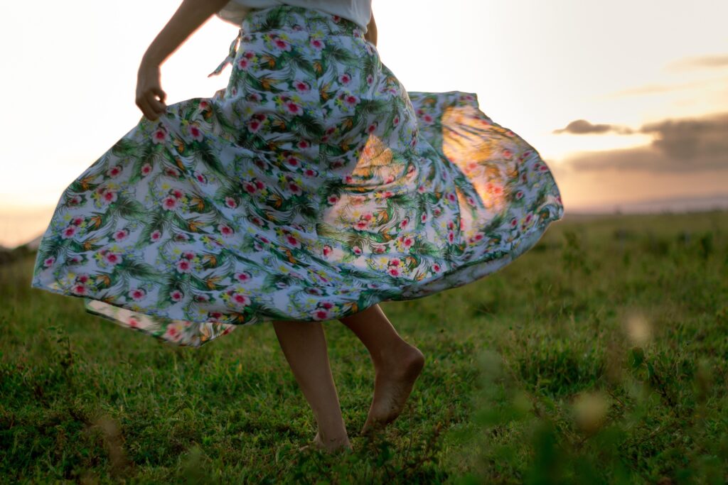 Woman dancing