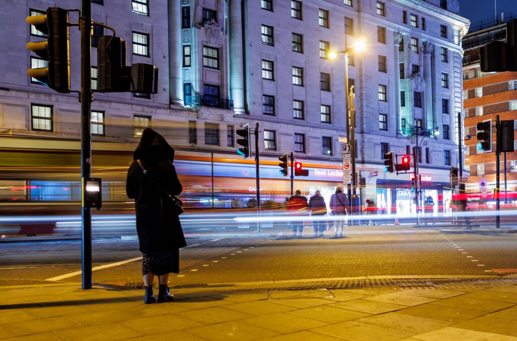 Street at night