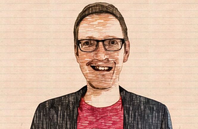 Picture of Nils Tauber as a painting